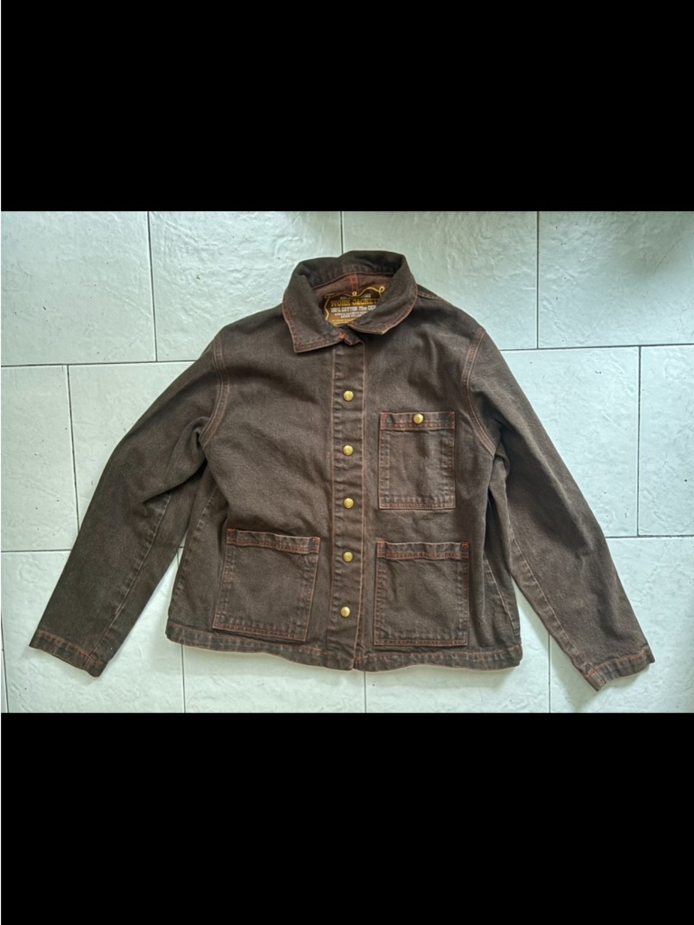 Big Bud Press work jacket Workwear coat denim XS Jean urban dickies Carhartt top
